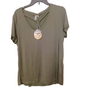 Hayden Olive Green Women's Top
